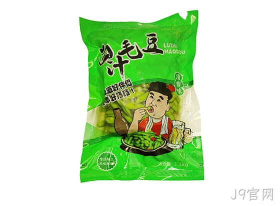 浙J9官网卤汁毛豆香辣味1.1kg