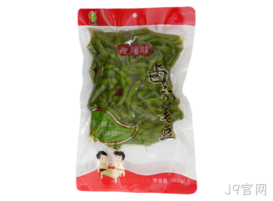 J9官网卤汁毛豆香辣味1000g